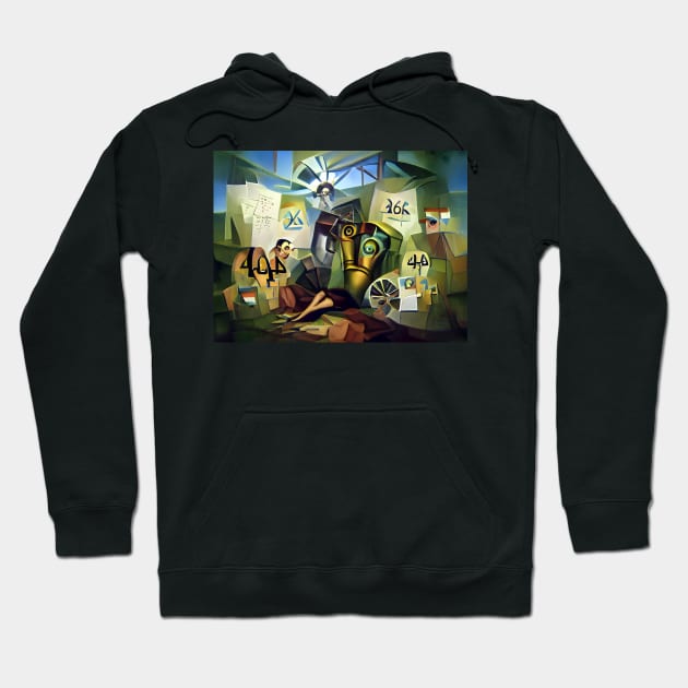 404 Art Hoodie by PictureNZ